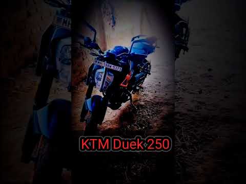 #KTM Duek 250 super shorts #video😎😎