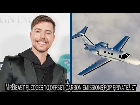 MrBeast pledges to offset carbon emissions for private jet challenge amid environmental criticism