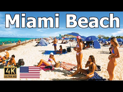 Miami Beach, Florida 🇺🇸 2022 Walking Tour in 4k 🇺🇸