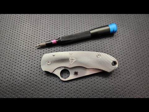 How to install (eventually) the RG Custom Metalworks Titanium Para 3 Scales