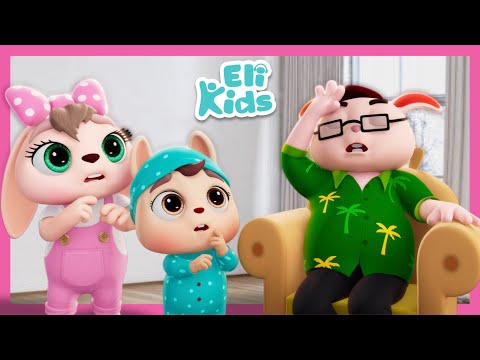 Why Papa Is Tired? Educational Kids Song | Eli Kids