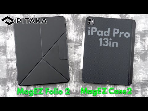 iPad Pro 13in PITAKA MagEZ Case 2 & MagEZ Folio 2 Cases