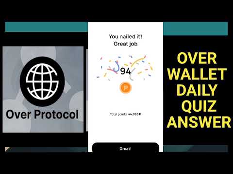 Over Wallet Quiz Answer Today  |today's over wallet quiz answer |Over WalletQuiz #overwallet