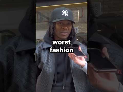 Asking Strangers what the Worst Fashion Trend is #shorts #fashion #fashiontrends