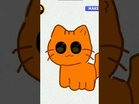 I try 2 DRAW kitty in tik tok :)