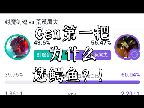 S14世界赛T1 vs Gen第一局：英雄选择与选手发挥如何影响战局