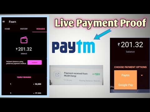 Live Payment Proof of Fearn App || Best Application ||