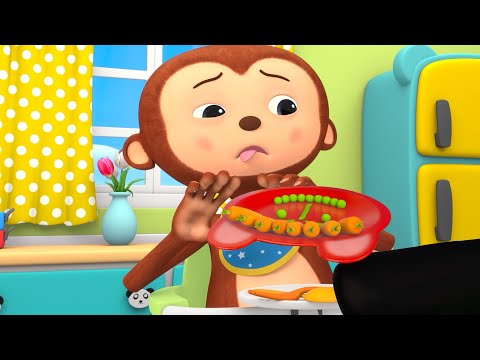 Creative Cooking: Fun Veggie Faces with Daddy Panda! 🍅🎉 | Fun Baby Songs | Classic Baby Songs