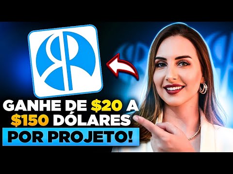 Iniciante! Como ganhar de $20 a $150 dólares renda extra participando de projetos site Respondent