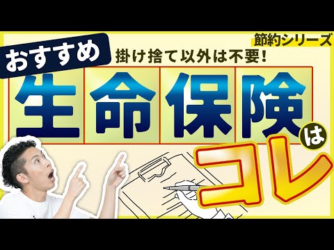 第14回 オススメの生命保険はコレ！掛け捨てだけでOK！【🔰お金に強くなるロードマップ #14】