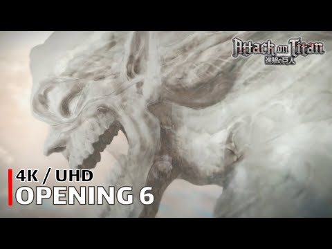 Attack on Titan - Opening 6 【Boku no Sensou】 4K / UHD Creditless | CC