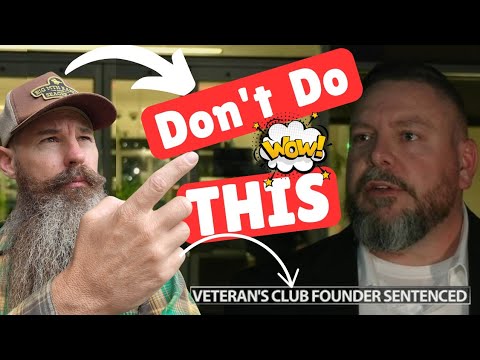 Veteran's Club founder Jeremy Harrell sentenced to 6 months in prison on theft of government benefit