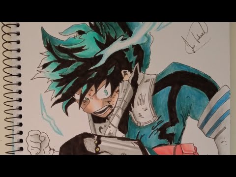 Speed art Midoriya