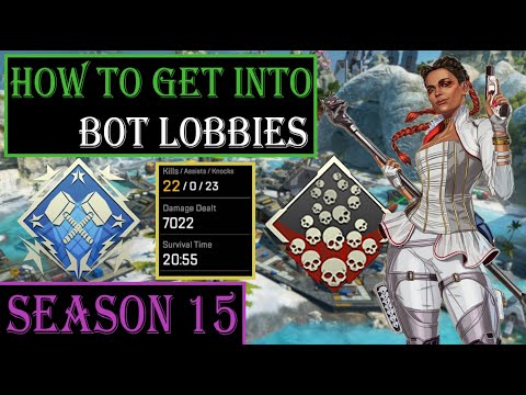 Brand NEW WAYS To Get Into Bot Lobbies In Apex Legends Season 15