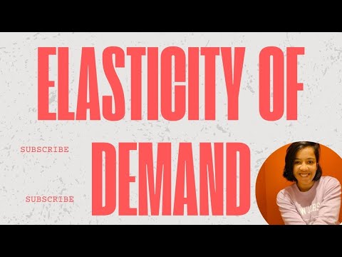 Elasticity of Demand Part-2