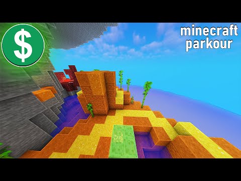 Minecraft Parkour Gameplay No Copyright 4K