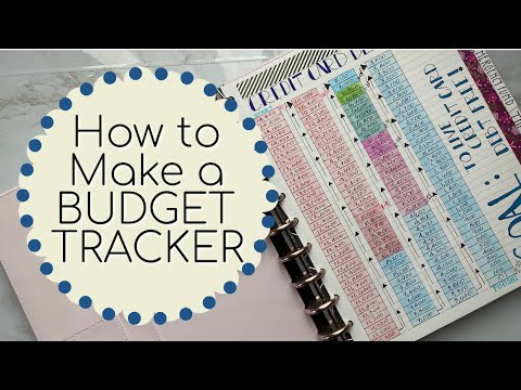 How to Make a DEBT or SAVINGS TRACKER Tutorial | Budget Tool for SINKING FUNDS or DEBT PAYOFF