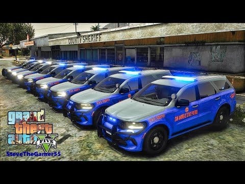 Playing GTA 5 As A POLICE OFFICER Highway Patrol|| GSP|| GTA 5 Mod| 4K