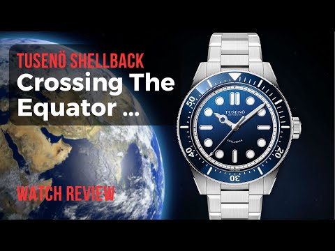 Solid Enhancement! Tusenö Shellback V2 - Dive Watch Review