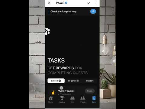 PAWS MYSTERY QUEST 2ND DECEMBER #paws #airdrop