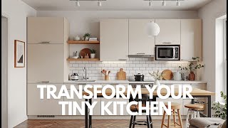 Transform Your Tiny Kitchen Minimalist Makeover Hacks