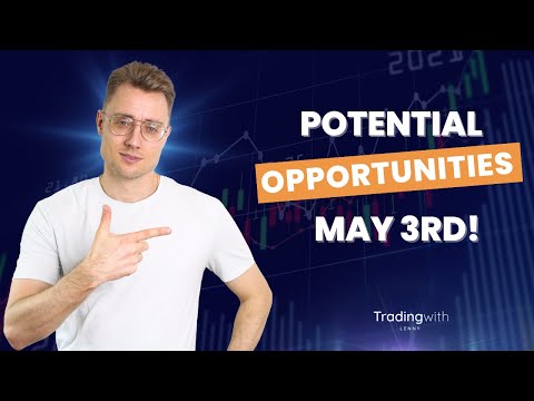 Potential trade opportunities for Friday May 3rd, 2024!