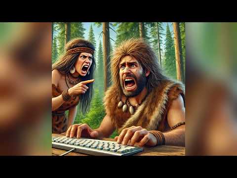 The caveman deleted his girlfriend #funny