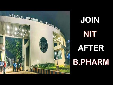 JOIN NIT AFTER B PHARMACY I NIT REGISTRATION STARTED I CCMT 2024 REGISTRATION I GATE 2024