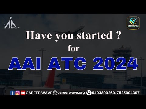 BATCH LAUNCHED - AAI ATC | START YOUR PREPARATION NOW with Career Wave #aai #aaiatc #atc #careerwave