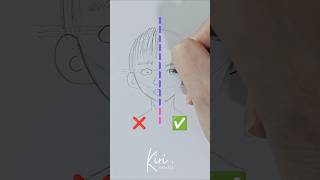 How to draw anime boy face for beginners Don't and Do #howtodrawanime