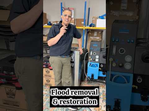 Flooding got you down? Get with Magic Wand Co for flood restoration machines & chemicals-financing