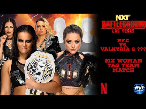 WWE 2K24 NXT BATTLEGROUND MAIN EVENT; P.F.C VS. VALKYRIA & ???