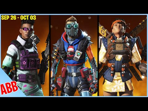 APEX LEGENDS ITEM SHOP TODAY - RAMPAGE & BANGALORE RECOLORS, HEIST FASHION OCTANE SKIN