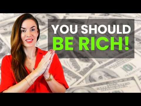 You are supposed to be rich.