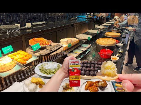 All You Can Eat SIA SilverKris Lounge Singapore Airline Changi Airport Buffet