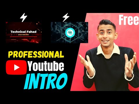 How to Make Professional INTRO for YT Channel | INTRO kaise banaye Mobile se | Technical Fahad