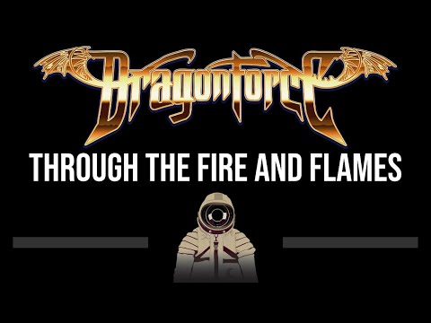 DragonForce • Through The Fire And Flames (CC) 🎤 [Karaoke] [Instrumental]