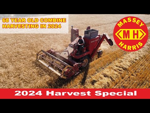 Massey Harris 80SP Havesting in 2024