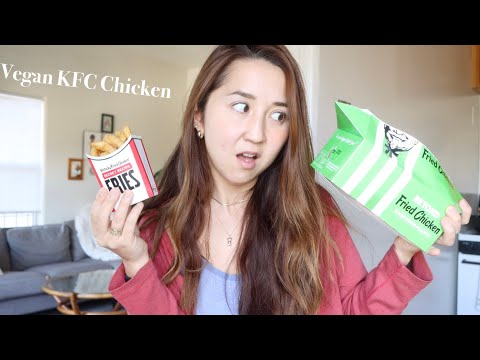 １日に食べた物（feat. Vegan KFC)