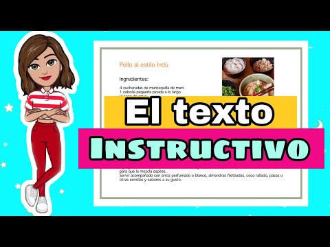 ✅✍️¿Qué es un texto instructivo? ¿Cuáles son sus características? EJEMPLOS con verbos en imperativo.