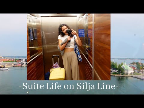 Suite Life on Silja Symphony | Boat from Finland to Sweden | Sweden Travel Vlog