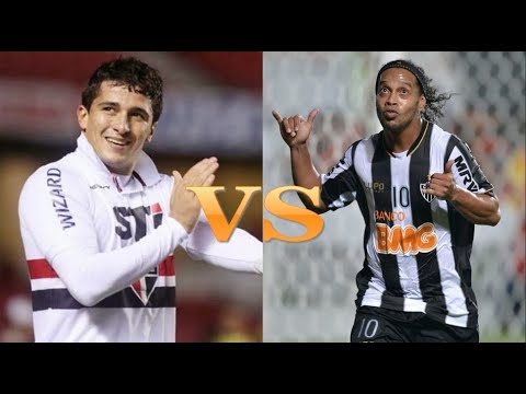 Copa Libertadores 2013｜Aloísio Vs Ronaldinho｜洛国富三战小罗 进球+造点