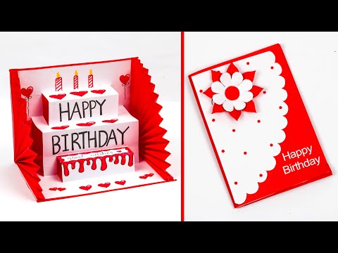 Cute handmade birthday cards for best friend - Birthday gift for best friend with paper