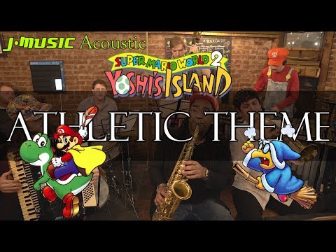 "Athletic" (Yoshi's Island) LIVE Jazz Cover // J-MUSIC Pocket Band