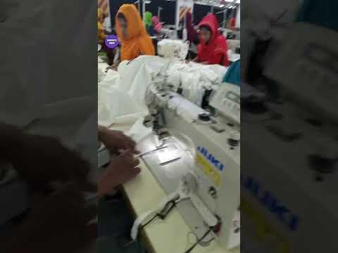 Garments industry in India.