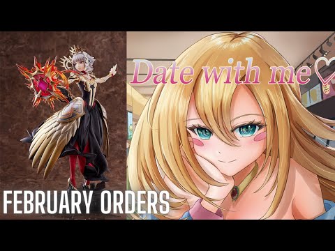 My February Anime Figure Pre-Orders, Digimon, Fire Emblem & Soul Eater. Dark Magician Girl Doujin!