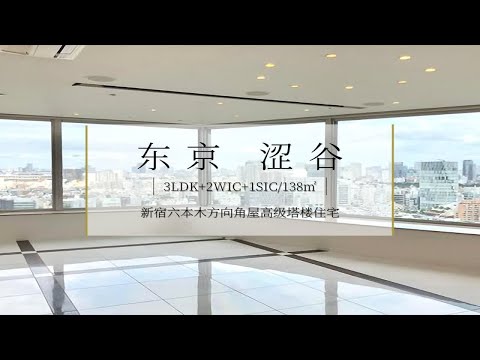 日本东京涩谷原宿表参道之间中心优势地段塔楼住宅