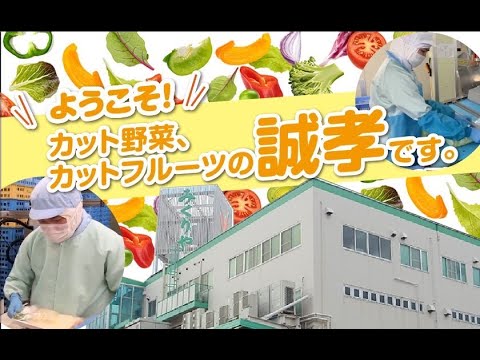 【ようこそ！カット野菜の誠孝へ！】