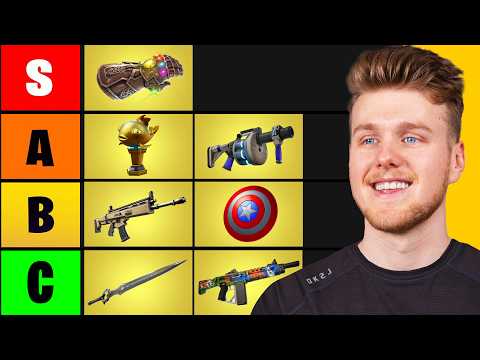 I Ranked *EVERY* Fortnite Mythic! (Tier List)