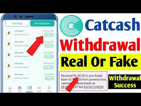 catcash app withdrawal proof |catcash earn instant cash |catcash app se pasie kaise kamaye |#catcash